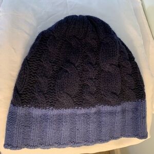 Cashmere Cable-Knit Beanie by Portolano